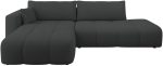 Γωνιακός Καναπές Furyn Otwarty-Αριστερή-Ανθρακί