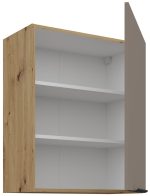 Κρεμαστό ντουλάπι Arianna 60 G 72 1F-Γκρέζ - Image 2