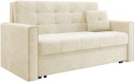 Καναπές - κρεβάτι Viva Lux III διθέσιος -Εκρού