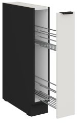 Επιδαπέδιο ντουλάπι με καλάθι Arianna 15 D CARGO BB-Λευκό - Image 2