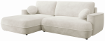 Γωνιακός Καναπές Fuego-Αριστερή-Λευκό