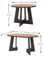 Τραπέζι Bega Επεκτεινόμενο-Λευκό - Image 3