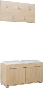 Έπιπλο υποδοχής Gesita-Φυσικό - Λευκό