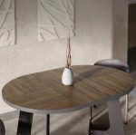 Τραπέζι Bega Επεκτεινόμενο-Καφέ Σκούρο - Image 5