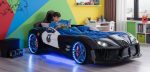 Παιδικό Κρεβάτι Police Racer LED - Image 2