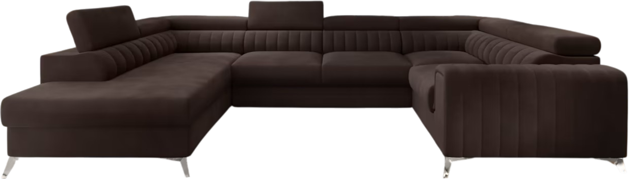 pacidxlo6c9cggbtz2acz0q91gq7 Γωνιακός καναπές Lola-Αριστερή-Καφέ - Image 1