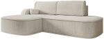 Γωνιακός Καναπές Koro-Αριστερή-Εκρού