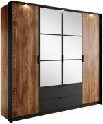 Ντουλάπα Milton τετράφυλλη - Image 3