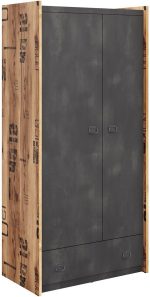 Ντουλάπα Fargo 2D1S Δίφυλλη - Image 2