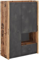 Ντουλάπα Fargo Mini 2D1S Δίφυλλη - Image 2