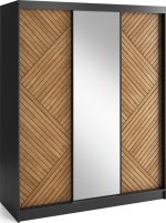 Ντουλάπα συρόμενη Phylo III με καθρέπτη - Image 2