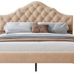 Επενδυμένο κρεβάτι Desora-Mpez