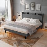 Επενδυμένο κρεβάτι Ambrey-Gkri - Image 4