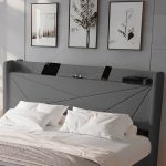 Επενδυμένο κρεβάτι Ambrey-Gkri - Image 5