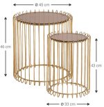 Τραπεζάκια σαλονιού Temporal Lite-Xruso - Image 5