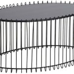 Τραπεζάκι σαλονιού Temporal Oval-Mauro