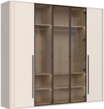 Ντουλάπα Dutchess πεντάφυλλη 3 glass - Image 2