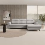 Γωνιακός καναπές Blanc-Gkri-Δεξιά - Image 2