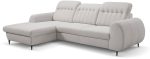Γωνιακός καναπές Blanc-Gkri-Αριστερή