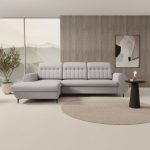 Γωνιακός καναπές Blanc-Gkri-Αριστερή - Image 2