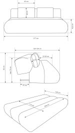 Καναπές - κρεβάτι Todd-Mple - Image 3