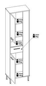Στήλη μπάνιου Melopi-Μήκος 51 εκ. - Image 5