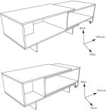 Τραπεζάκι σαλονιού Aventura - Image 3