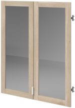 Σετ 2 γυάλινες πόρτες βιβλιοθήκης Orleans - Image 2