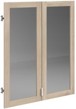 Σετ 2 γυάλινες πόρτες βιβλιοθήκης Orleans - Image 4