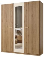 Ντουλάπα Verti με καθρέπτη τρίφυλλη