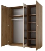 Ντουλάπα Verti με καθρέπτη τρίφυλλη - Image 5