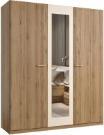 Ντουλάπα Verti με καθρέπτη τρίφυλλη - Image 2