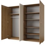 Ντουλάπα Verti με καθρέπτη τετράφυλλη - Image 5