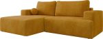Γωνιακός καναπές Mivo-Moustardi-Αριστερή