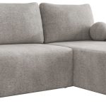 Γωνιακός καναπές Mivo-Silver Gray-Δεξιά