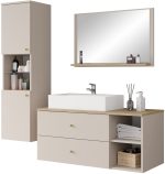 Σετ μπάνιου Kertos II-Beige - Image 3