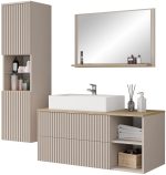 Σετ μπάνιου Kertos Ryfle II-Beige - Image 4