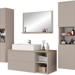 Σετ μπάνιου Kertos Ryfle III-Beige