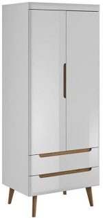 Ντουλάπα Molto δίφυλλη-Leuko