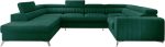 Γωνιακός καναπές Lola-Αριστερή-Πράσινο