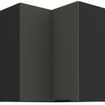 Κρεμαστό ντουλάπι γωνιακό Arianna 60x60 GN 72 2F-Γκρι