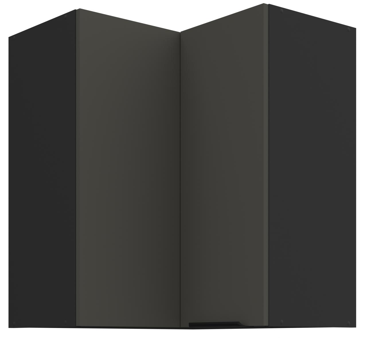 pxv50hzl88j7qxd8z06mscr2gq14 Κρεμαστό ντουλάπι γωνιακό Arianna 60x60 GN 72 2F-Γκρι - Image 1