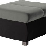 Πουφ Bangkok -Γκρι - Μαύρο