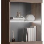 Βιτρίνα Calabrini κρεμαστή -Φυσικό Σκούρο