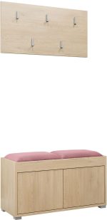 Έπιπλο υποδοχής Gesita-Φυσικό - Ροζ