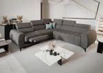 Γωνιακός καναπές Calyra II Relax-Γκρι Σκούρο-Αριστερή - Image 2