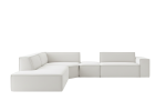 Γωνιακός καναπές Fubu L-Εκρού-Αριστερή