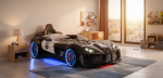 Παιδικό Κρεβάτι Police Racer LED - Image 4