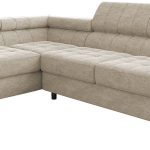 Γωνιακός καναπές Laris-Μπεζ-Αριστερή