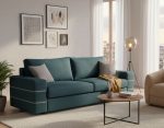 Καναπές Holmes τριθέσιος-Petrol - Image 2